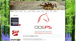 Desktop Screenshot of pferdesport-ooe.at